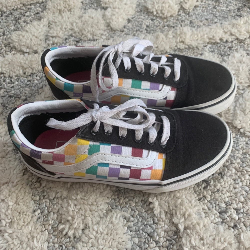 Checkered Vans